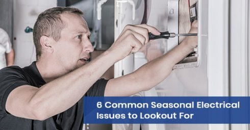 Common seasonal electrical issues