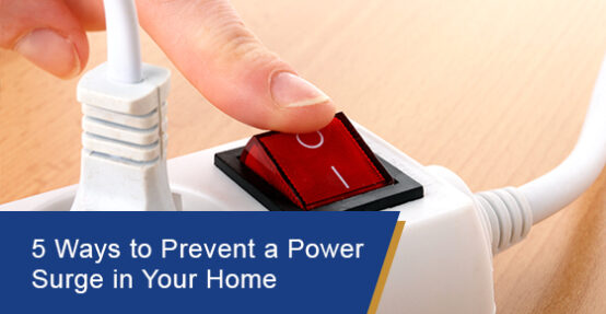 Ways to prevent a power surge in your home