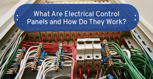 What are electrical control panels and how do they work?